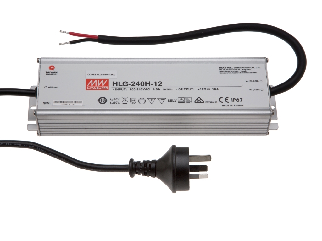 MEAN WELL 12V Power Supplies, MEAN WELL Australia, Authorised Distributor