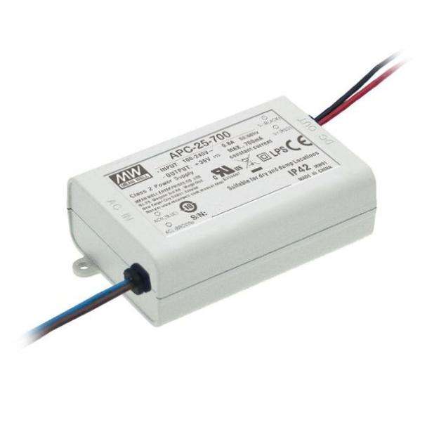 MEAN WELL APC-25 Series Constant Current LED Driver