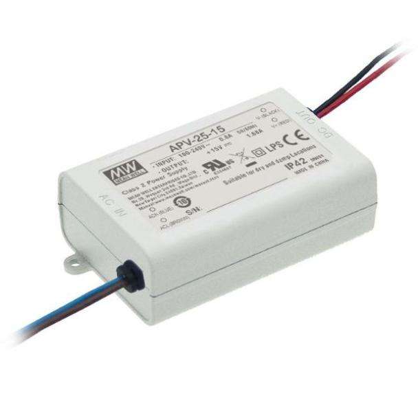 MEAN WELL APV-25 Series LED Driver