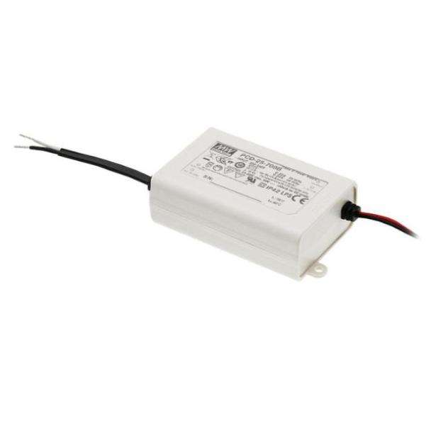 MEAN WELL PCD-25 Series AC phase cut dimmable constant current LED driver