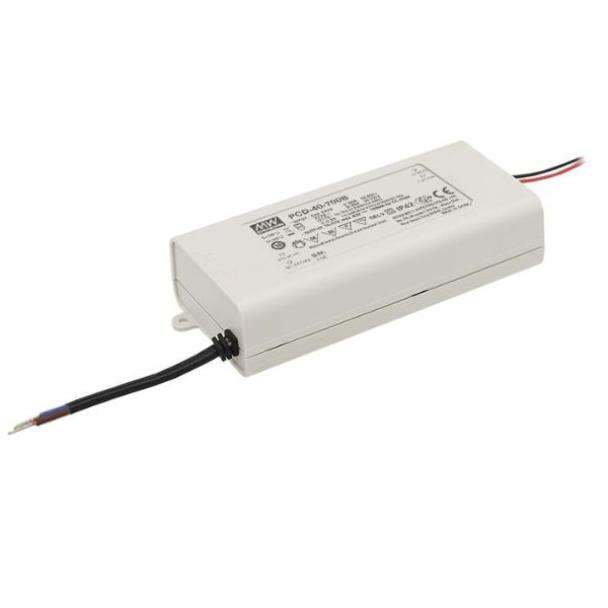 MEAN WELL PCD-40 Series AC Dimmable Constant Current LED Driver