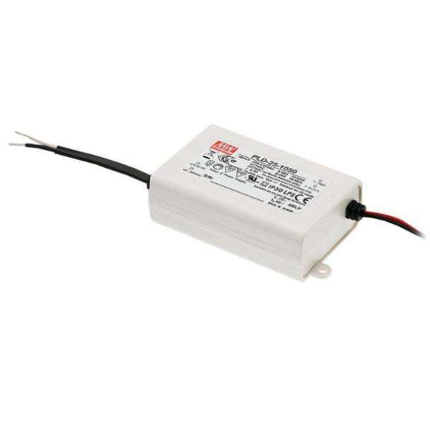 MEAN WELL PLD-25 Series Constant Current LED Driver