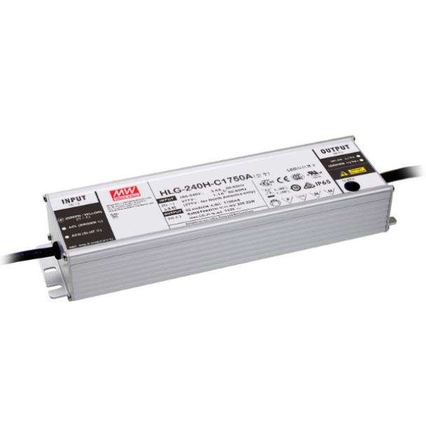 MEAN WELL HLG-240H-C IP65 IP67 Constant Current LED Driver