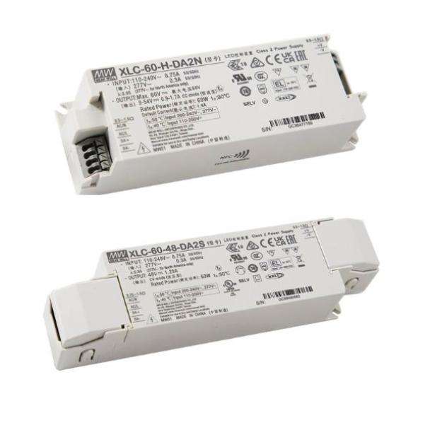 MEAN WELL XLC-60 Series 60W Flicker Free LED Driver