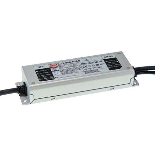 MEAN WELL XLG-200 IP67 Dimmable Constant Current LED Driver