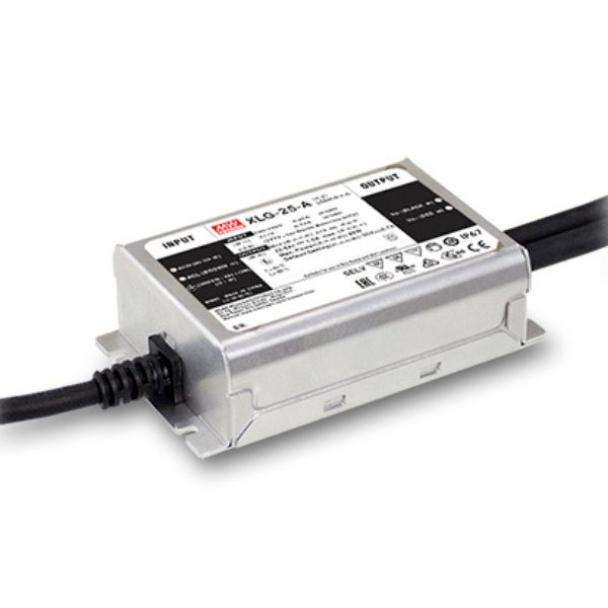 MEAN WELL XLG-25 25-Watt IP67 Constant Current LED Driver