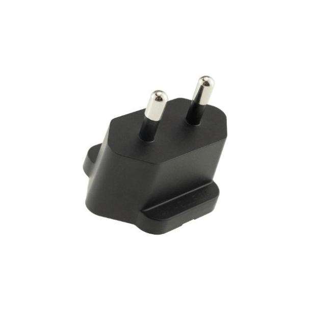 Indian AC plug for MEAN WELL NGE series plug packs