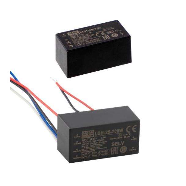 MEAN WELL LDH-25 Series DC to DC LED Driver