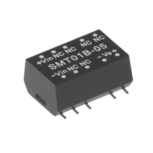 MEAN WELL SMT01 1-Watt surface mount regulated DC to DC converter