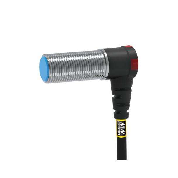 PowerNex PSD1202-NP M12 right angle threaded barrel inductive sensor with 2mm sensing range