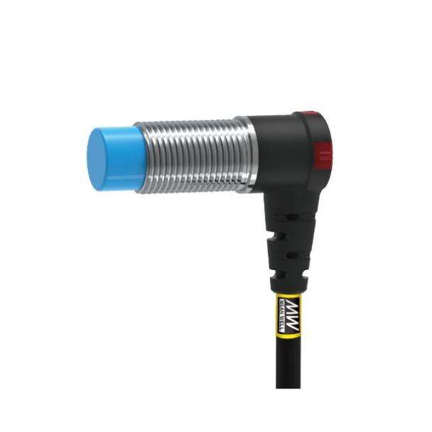 PowerNex PSD1205-NP right angle M12 threaded barrel inductive proximity sensor with 5mm sensing range