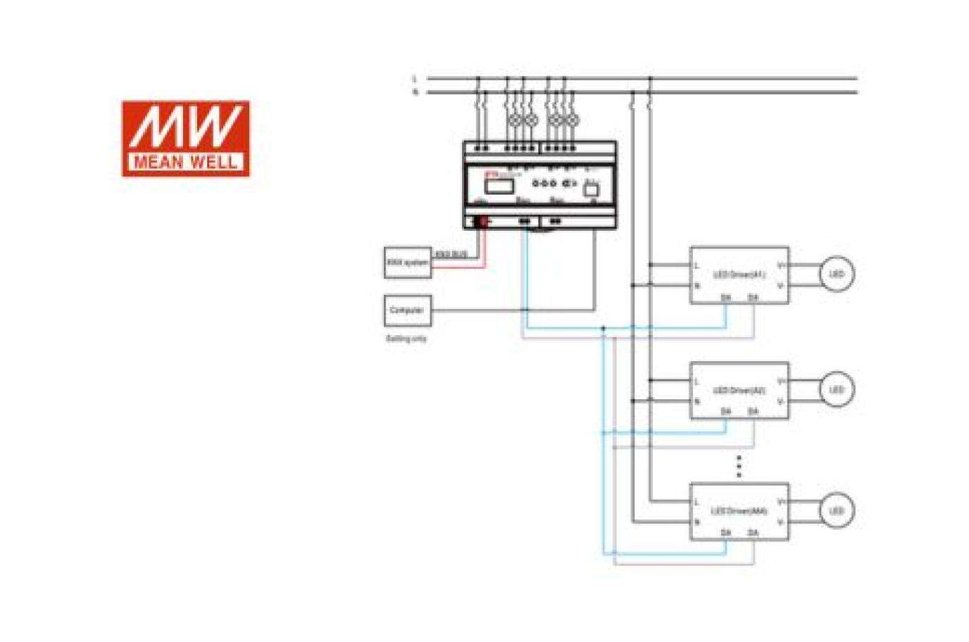 MEAN WELL Power Supply Wiring Diagrams