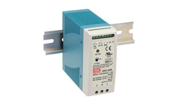 MEAN WELL DRC-60 Power Supply with UPS Function